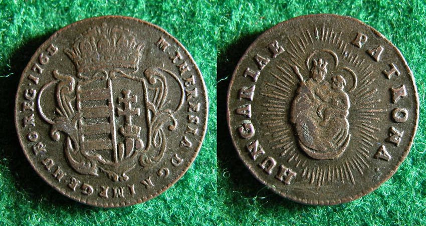 M�ria Ter�zia r�zden�r 1763